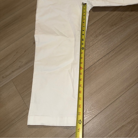 Lilly Pulitzer Aileen High Rise Jeans Pants Resort White size 10 New ($178) - Picture 5 of 11